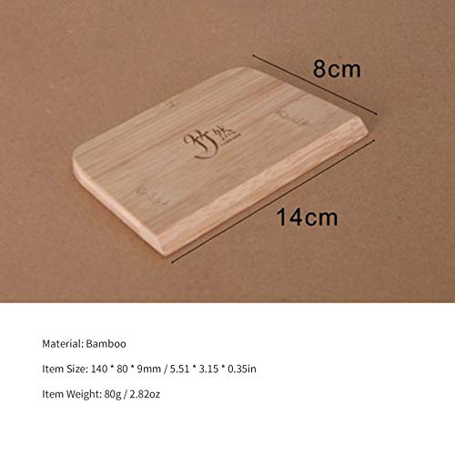 Honorall Ferramentas de espalhamento de vara Bolo Massa Panqueca Raspador de ovo Espalhador De bambu