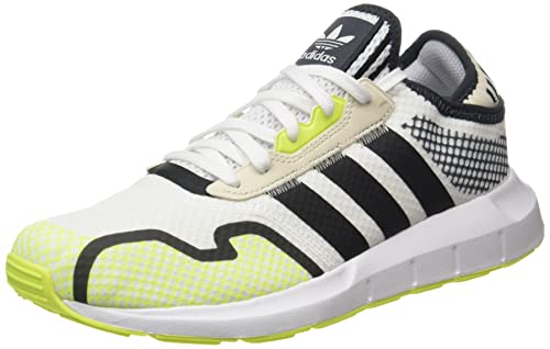 adidas Swift Run X, Zapatillas Hombre, Cloud White/Carbon/Solar Yellow, 39 1/3 EU