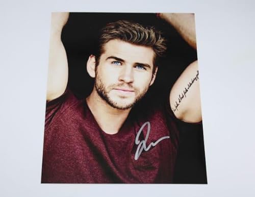 The Expendables 2 Liam Hemsworth Signed Autographed 8x10 Glossy Photo Loa