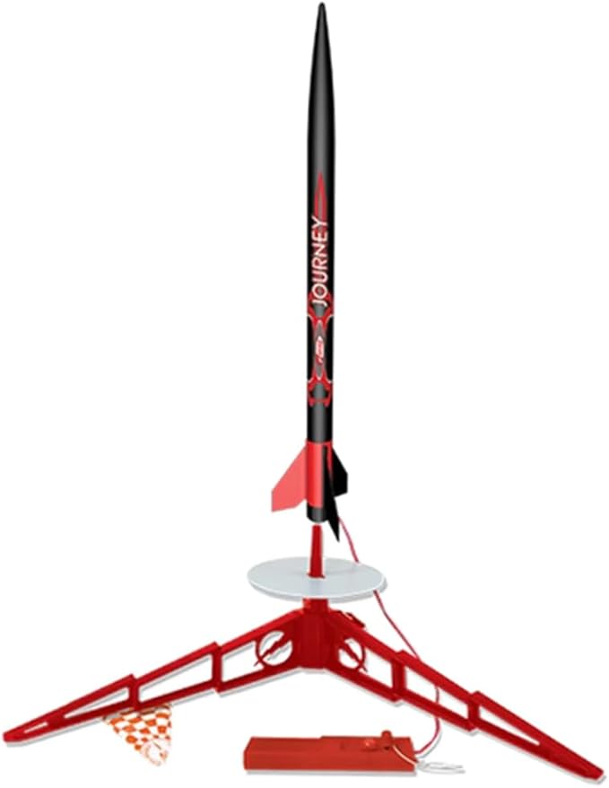 Estes 1441 Journey Launch Set Beginner Model Kit for Ages 10+ Includes Complete Launch Set Soars Up to 1,100 ft.