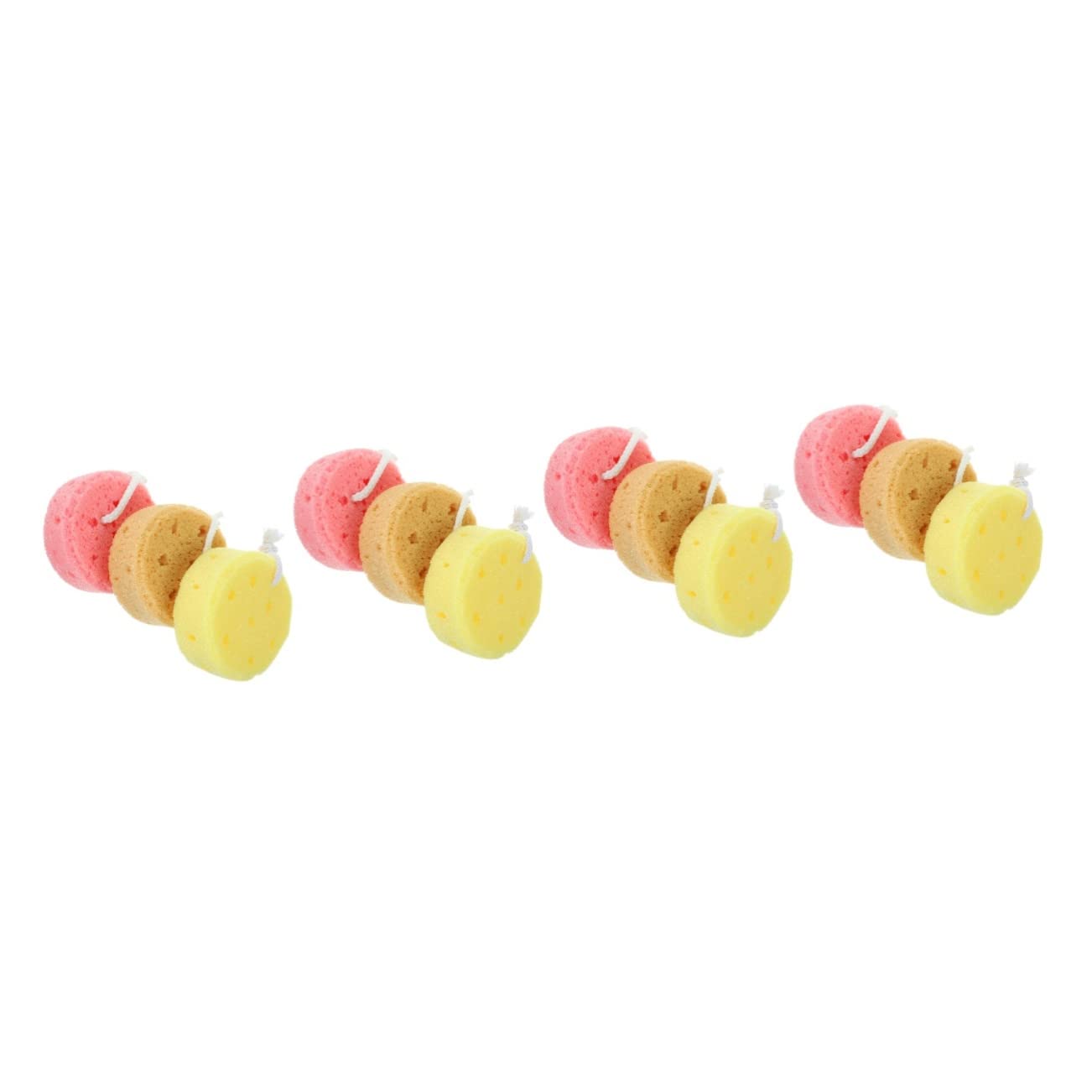 Beaupretty 12 Piezas Esponja De Baño Esponjas Exfoliantes Esponja De Ducha Para Niños Espojabon Exfoliante Esponja De Ducha De Baño Esponjas De Ducha Para Niños Esponjas De Limpieza