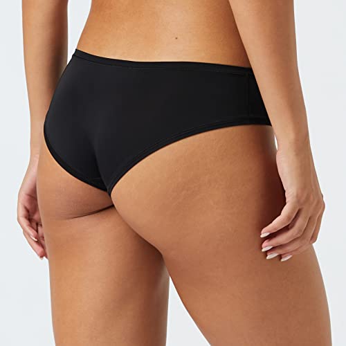 Amazon Essentials sous Vêtements en Microfibre Hipster et String Disponibles en Grandes Tailles Femme Lot de 6 Pétale - vue 4