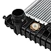 TRQ Radiator 1 Row Compatible with 2012-2015 Mercedes-Benz ML350 2016-2018 GLE350 2017-2019 GLS450 2013-2016 GL450 2017-2019 GLE43 AMG 2013-2016 GL350 2016-2017 GLE400 2016 GLE450 AMG 2015 ML400