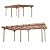 Jaxilyn 16x12 ft Wood Pergola,Outdoor Wood Gazebo Grape, Durable, Quality Supported Structure Entertaining Outdoor Wooden Pergola for Climbing Plant Support at Garden, Patio, Backyard, Deck, Brown