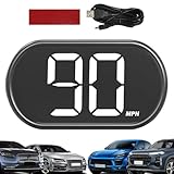 ♛Automatisation déclenchée par le moteur : l'affichage tête haute de voiture alimenté par USB démarre et s'éteint automatiquement en fonction des conditions d'allumage du moteur, offrant une expérience de conduite facile à utiliser et sans distraction.