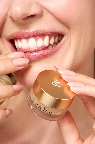 Image of Sara Happ The Lip Scrub: Vanilla Bean Sugar Scrub for Dry Lips - Gently Exfoliate, Polish, and Revitalize Lips with Vitamin E and Jojoba & Grape Oils, Vegan, 0.5 oz.
