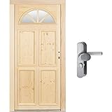 holz haustür einstellen Breite: 95 - 115 cm / Höhe: 180 - 220 cm / cm-genau bestellen