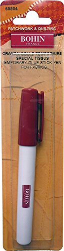 Bohin 65504 Temporary Glue Stick For Fabrics (2 Pack) - Thumbnail 2