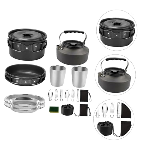 Réchaud pratique et vaisselle barbecue Yardwe pour le camping