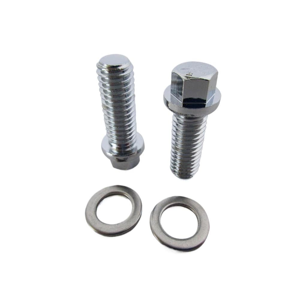 Kit bulloni collettore di aspirazione in metallo 12 pezzi per motori Small Block 265 283 305 327 350 383 400 compatibili con 1955 1985