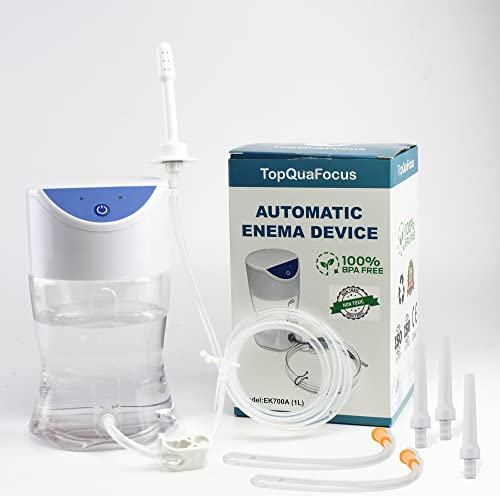 Automatic Enema Bucket Kit, Electric Enema Kit For Colon Cleansing Organic Coffee Enema Set… #TOP7
