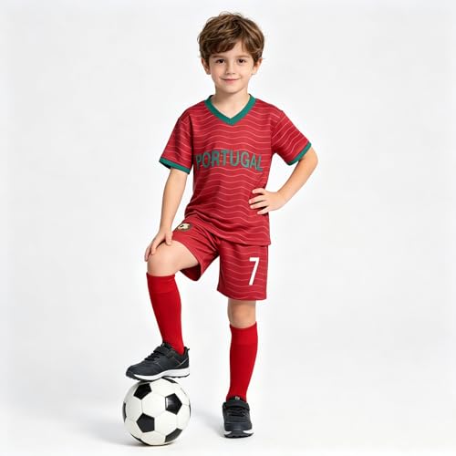 Mukola Kids Fan Soccer Jersey Set