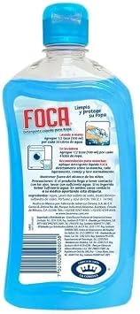 Foca Liquid Laundry Detergent, 500 ml, 3 Pack