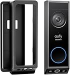 Anti-Theft Video Doorbell Mount for Eufy Doorbell E340/Wyze Duo Cam Doorbell, No-Drill Adjustable Mounting Bracket for Eufy E340, Apartment Door Bell Kits for Wyze Doorbell Camera for Home Rentals