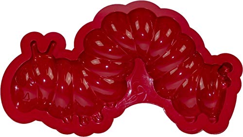 Siliwelt Silikon Backform Raupe Kuchenform 43 x 28 x 4,6 cm Cover