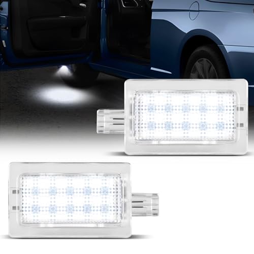 Luz LED para sombra de puerta compatible Dodge y Chrysler miniatura 1