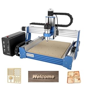 Genmitsu PROVerXL 4030S CNC Router Machine with 710W Spindle, Upgraded 3-Axis Desktop CNC Milling Machine for Wood, Metal, Acrylic, High Precision Linear Rails, 130mm Z-Height, Wireless App Control