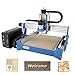 Genmitsu PROVerXL 4030S CNC Router Machine with 710W Spindle, Upgraded 3-Axis Desktop CNC Milling Machine for Wood, Metal, Acrylic, High Precision Linear Rails, 130mm Z-Height, Wireless App Control