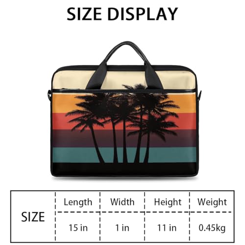 Bolsa para portátil retro para laptop 15 pulgadas miniatura 2