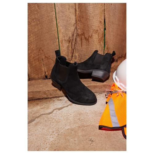 Image of Frye Supply Women's Safety-Crafted Steel Mid-Cut Chelsea Boot