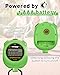 TPNEG Simple Stopwatch Timer - Easy to Use, Set Up, Read, and Carry - Large Display - On/Off, AAA Battery, No Hourly Beep - Ideal for Kids, Track and Field, Sports, Classroom - Stopwatches for Coaches