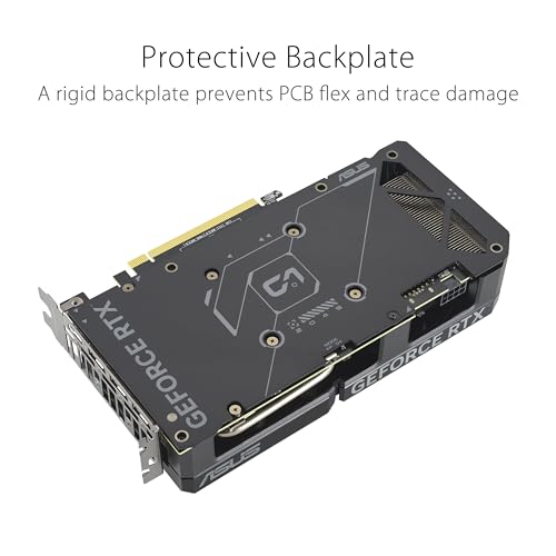 ASUS Dual GeForce RTX 4060 EVO OC Edition 8GB GDDR6 (PCIe 4.0, 8GB GDDR6, DLSS 3, HDMI 2.1a, DisplayPort 1.4a, Axial-tech Fan Design, Dual BIOS, Auto-Extreme Technology), 3 Year Warranty by ASUS - Image 5