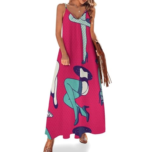 Robe maxi d'été sans manches le confort absolu pour vos journées à la plage