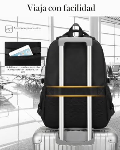 Mochila escolar para chicos instituto mochila grande negra con graffiti apta para carro 5