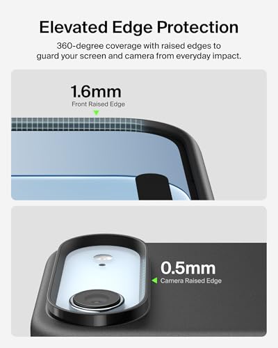 Image of Belkin iPhone Air Case | Armour /Protect Magsafe | Slim, Anti-Scratch, 4M Drop Protection, Dual Layer Protection | Black