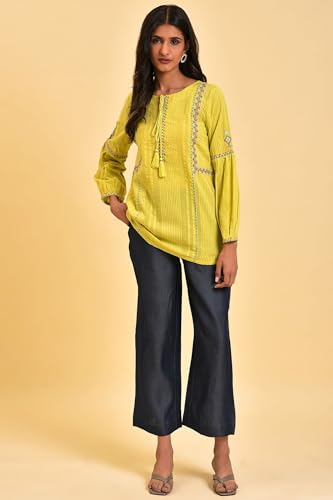 Image of W for Woman Women's High Rise Regular Fit Pants