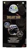 Nutriosa Shilajit Bar 30g | Immunity Booster | energising bite for fitness and daily routine | Improves Metabolism | Promotes Better Sleep | Nutritional Energy Bar (Pack of 6)