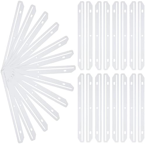Amazon.com: MAQUITA 100 Pcs 3 Hole Punched Magazine Holders for Binders ...