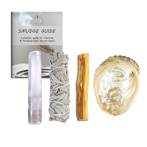 Ancient VEDA Palo Santo Sticks Premium Grade from Peru | Sacred Wood for Smudging, Meditation, Cleansing & Yoga (Mini Smudge Kit)