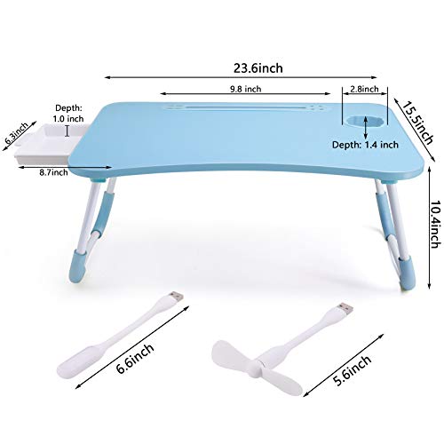 image for Slendor Laptop Desk Laptop Bed Stand Foldable Laptop Table Folding Bre
