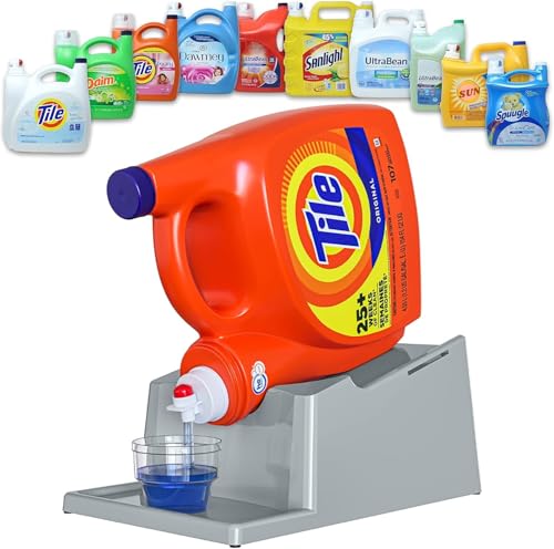 Skywin Liquid Laundry Detergent Dispenser Holder with Drip Tray - 1 Pack