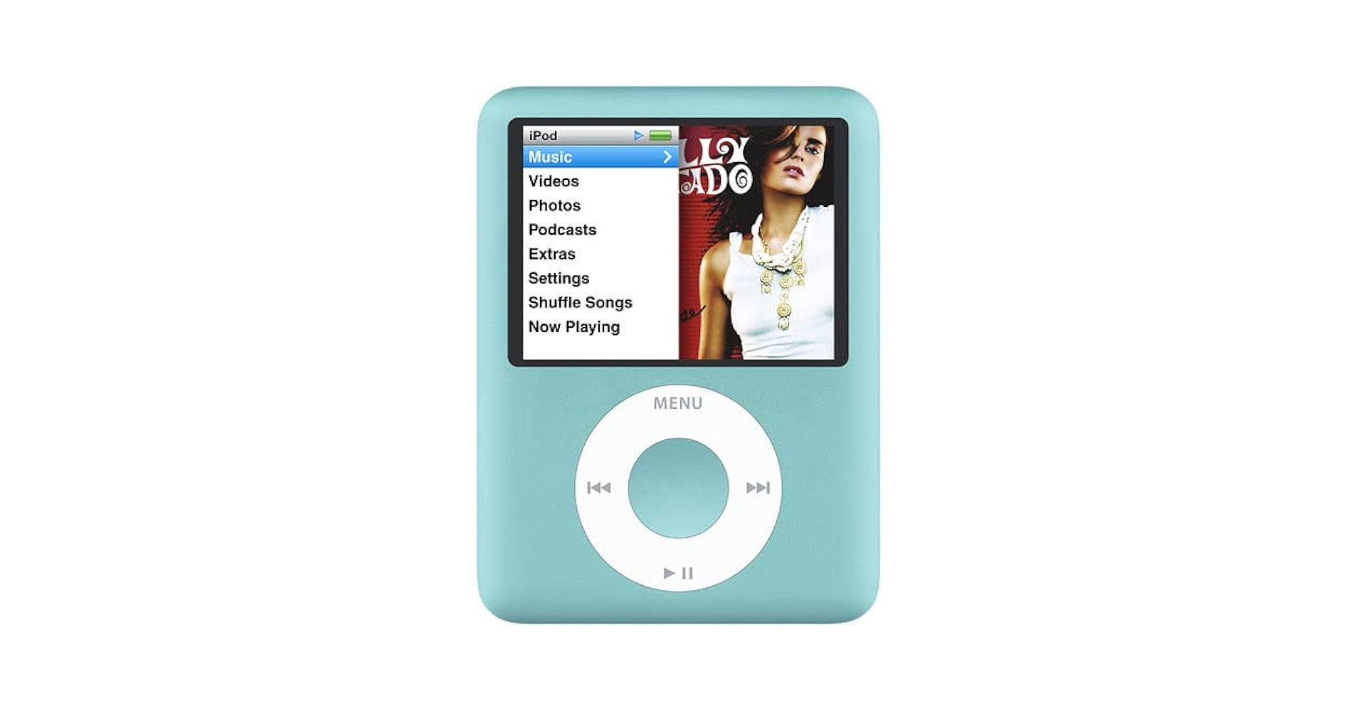 ポータブルプレーヤー iPod nano 3rd 8GB Blue Pre-Owned Apple iPod Nano 3rd Generation 8GB Blue (Good)+1