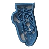Pieza 1: corta la galleta por la silueta exterior.
