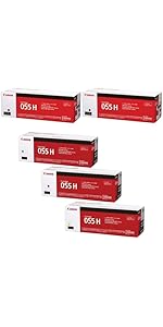 Amazon | 【純正品 3色セット】 キヤノン トナーカートリッジ CRG-055