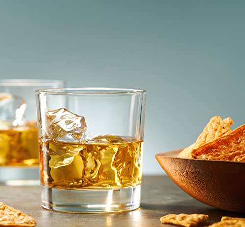 Godinger-Old-Fashioned-Whiskey-Glasses-Italian-Made-Drinking-Glasses-Glass-Cups-Whiskey-Gifts-Set-of-4