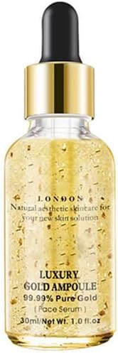 Face 24K Gold Ampoule Serum Luxury Skin Care Essence Moisturizing Smoothing Making Flawless Elasticity Soft Skin