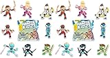 Ninja Kidz Shadow Masters Mystery Figures Series 2, Mystery Surprise Unboxing, Official Merch (Pack of 2)