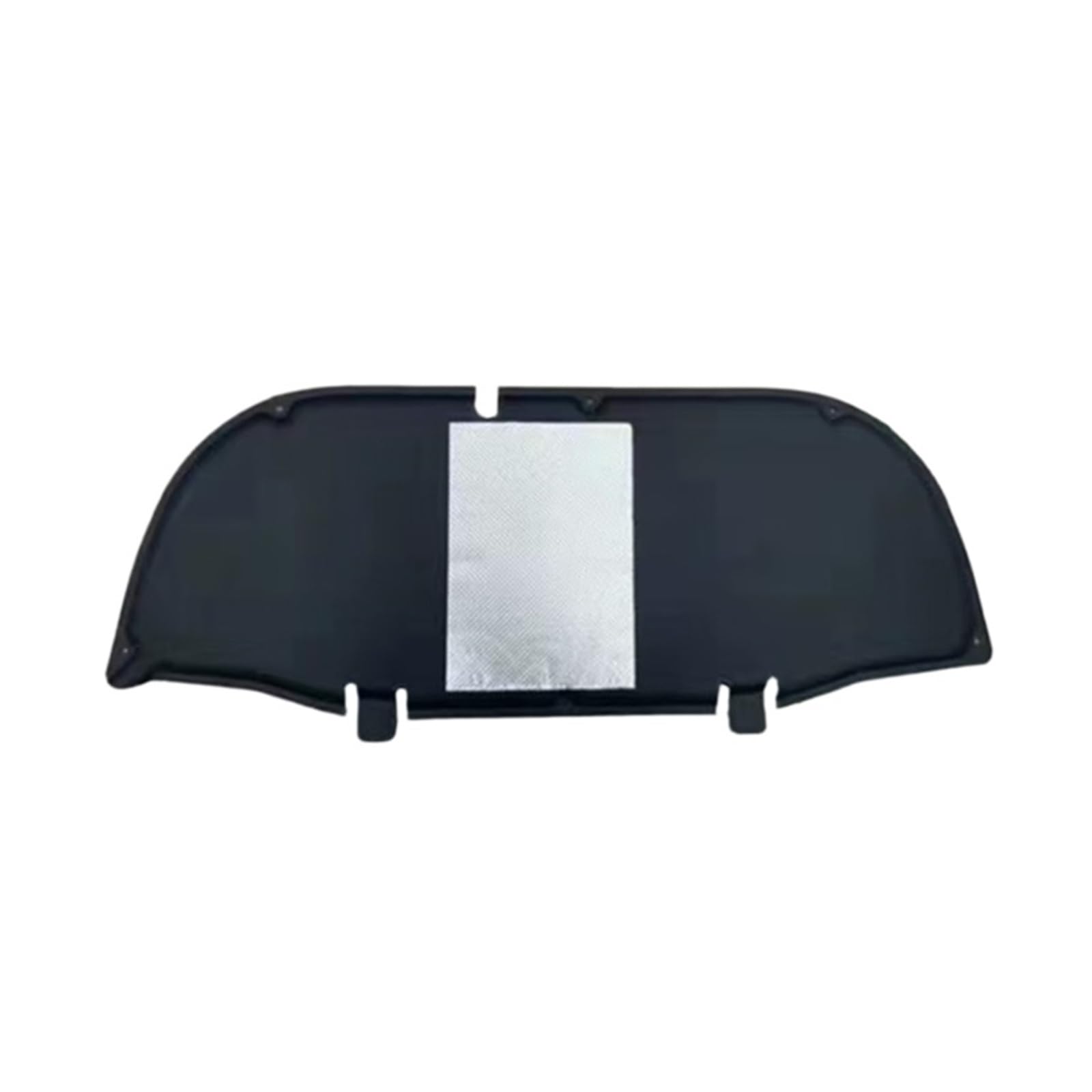 Qopuynh A Piece Of Aluminum Heat Sound Insulation Cotton Heat Insulation Mat For Corolla For Cross Xg10 2022 2023 2024 Car Hood Engine Soundproof Cotton Pads Cover Accessories