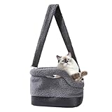 Système de ventilation performant : La ventilation sur le dessus et l'ouverture panoramique en U assurent un flux d'air optimal et une large ligne de mire. Ce transporteur améliore le confort des petits chiens lors de promenades, visites chez le vétérinaire ou aventures extérieures.