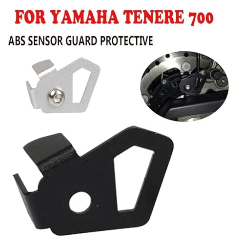 Cubierta protectora de cadena y sensor ABS para Tenere 700 XTZ700 negro 2
