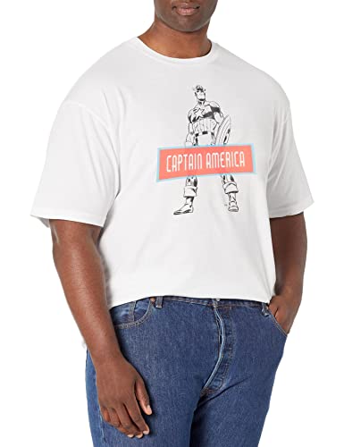Marvel Autocollant pour Capuchon T-Shirt Homme : Style Streetwear Idéal pour le Week-end