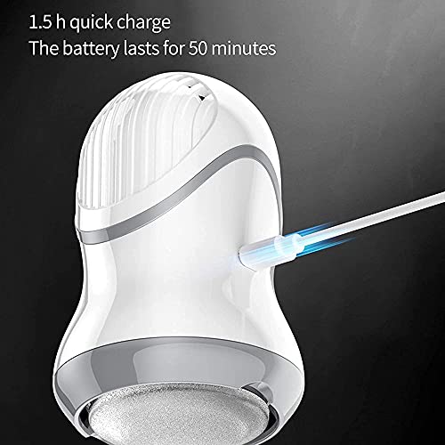 Elektrische Voetschuurmachine, Elektrische Voeten Eeltverwijderaars, Stofzuiger Oplaadbare Pedicurehulpmiddelen Voor Het… - Afbeelding 8