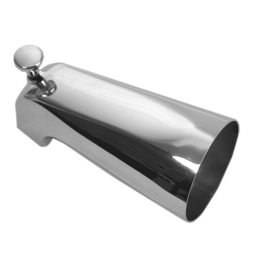 DANCO Bathroom Tub Spout with Front Pull Up Diverter, Chrome Finish, 1-Pack (88052) by Danco - Used condition - US$14.22