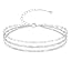 Silver Lip Chain Chain