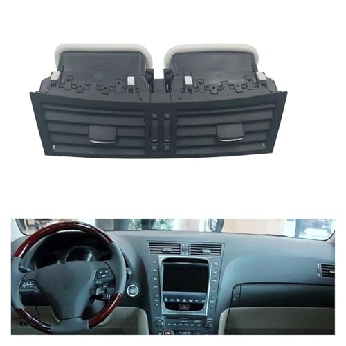 Aérateurs climatisation Lexus GS calandre double marron pour console