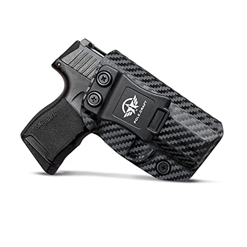 Holster P365 IWB en carbone Kydex moulé pour Sig Sauer P365 SAS